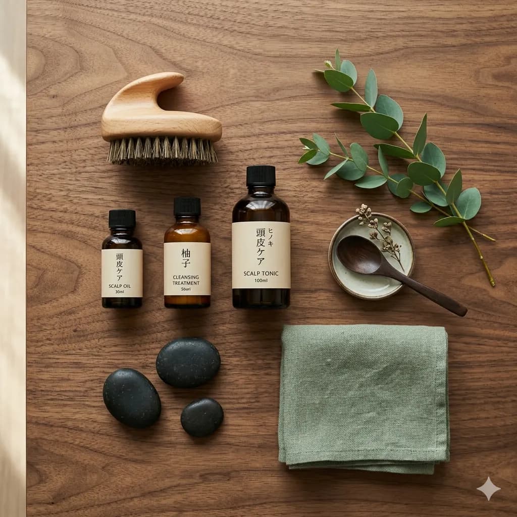 Produtos e ferramentas premium de cuidado capilar